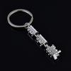Delicate Special Unisex Gift Train Shaped Bag Decro Fashion Jewelry Key Ring Key Chain Key Holder