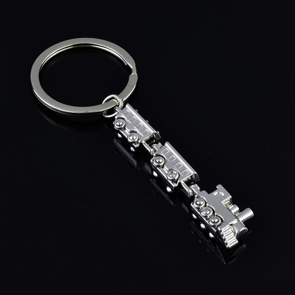 Delicate Special Unisex Gift Train Shaped Bag Decro Fashion Jewelry Key Ring Key Chain Key Holder