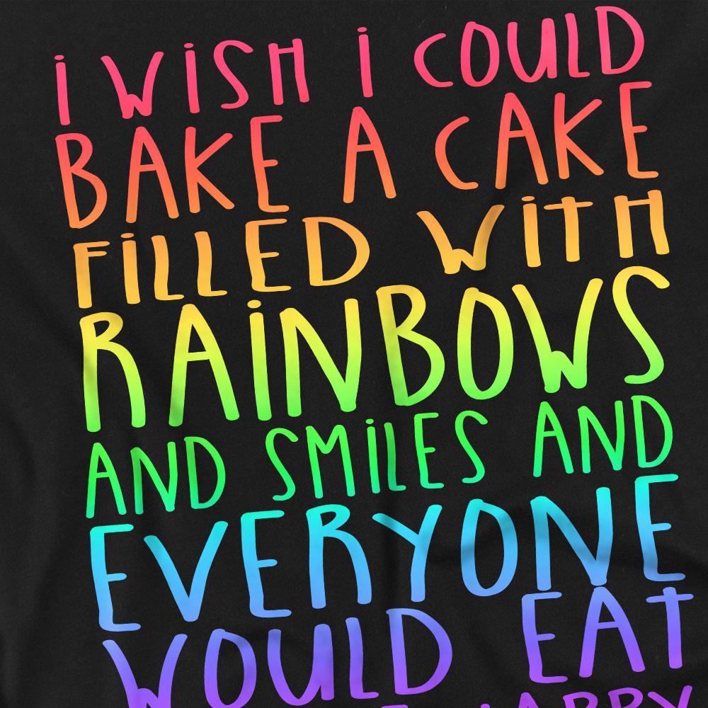 Mean Girls Unisex Adult Rainbows And Cake T-Shirt