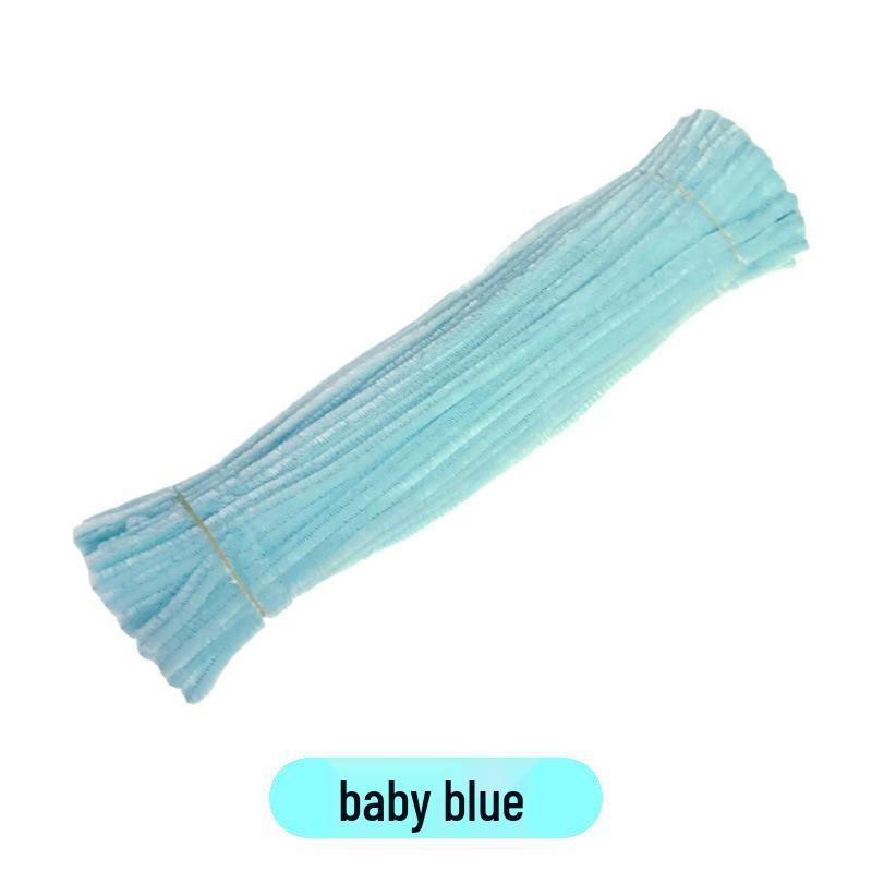 Набор разноцветных синельных проволок для творчества: Зашифрованные, изменяемые ершики для детских образовательных проектов