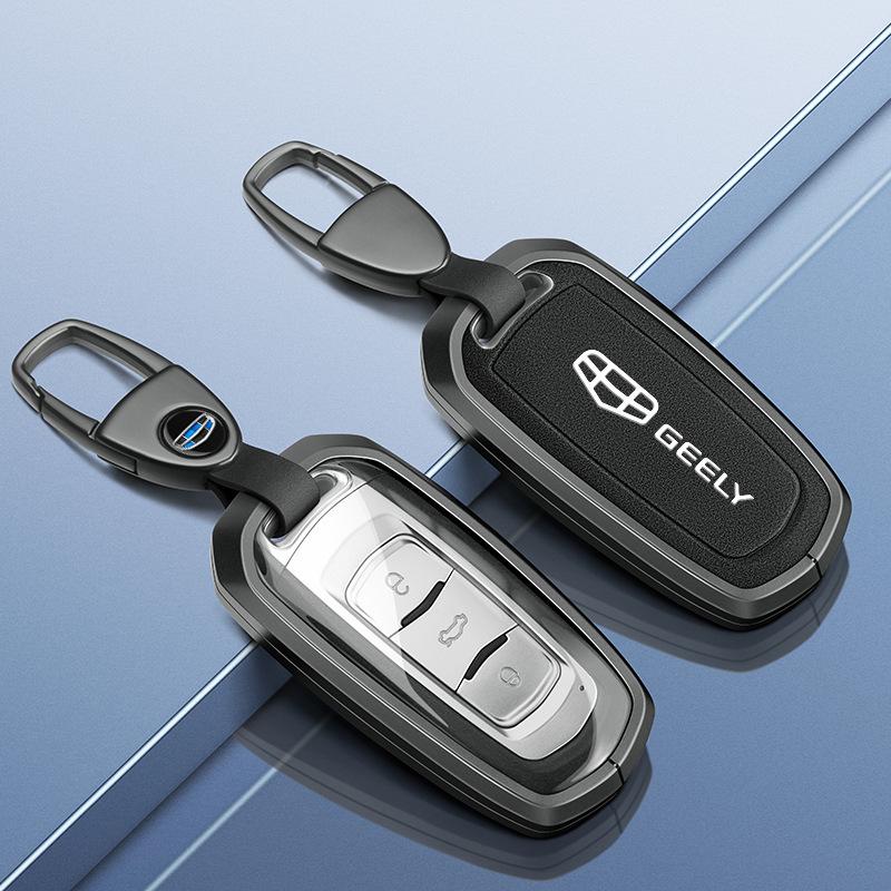 Чехол для ключей для моделей Geely: Binrui, Icon, Xingrui, GS, Binyue Pro, Xingyue, LGL, Boyue, Cool, Emgrand, Vision X6