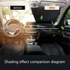 Foldable Car Sunshade Sunshades Window Parasol Curtain Windshield Cover Accessories Vehicle Front Automobile Covers Exterior