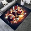 Коврик для кресла с логотипом NFL, офисный ковер для стола, домашний декор, идея подарка для фанатов NFL, подходит для спальни, гостиной и различных комнат