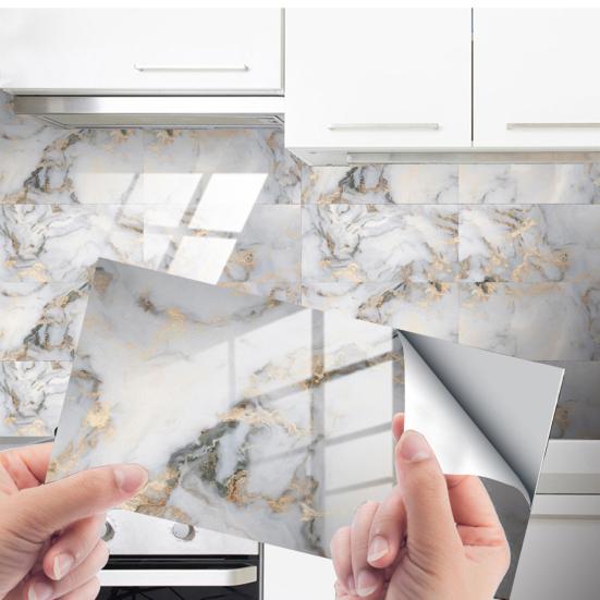 Наклейки на плитку из прочного ПВХ-материала, легко удаляемые наклейки с плитки
