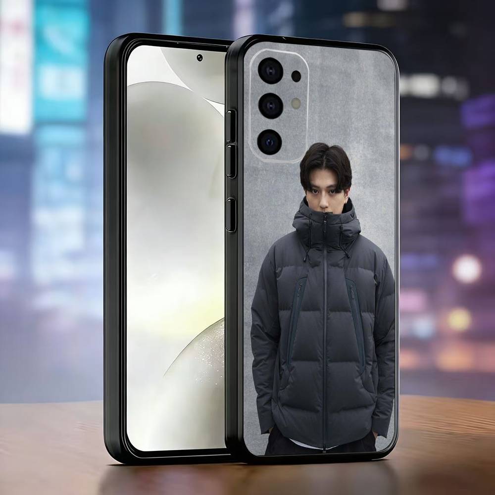 Японский актер Кэнню Макино Чехол для телефона Samsung S25,S24,S21,S22,S23,S30,Ultra,S20,Plus,Fe, Мягкий силиконовый черный чехол