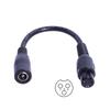 Universal 5.5x2.1mm Female Adapter Cable 22AWG DC5521 Convert to Multiple Plugs Including C13 M16/12 for Electronics