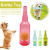 Crunchnplay Bottle Toy Zentric Shop Bottle Toys for Dogs Water Bottle Chew Toy Plastic Bottle Cruncher with Squeaky Tennis Ball