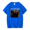 Pet Shop Boys Night Life Black T Shirt All Size Long Or Short Sleeves Vintage Washed Designer Clothes Breathable