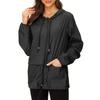 Women's Hooded Lightweight Outdoor Jacket Thin Solid Color Submachine Jacket