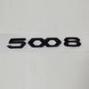 Глянцевая черная задняя наклейка 3008 2008 5008, наклейка с эмблемой для 5008 3008 2008 GT, стиль автомобиля, наклейка на капот автомобиля