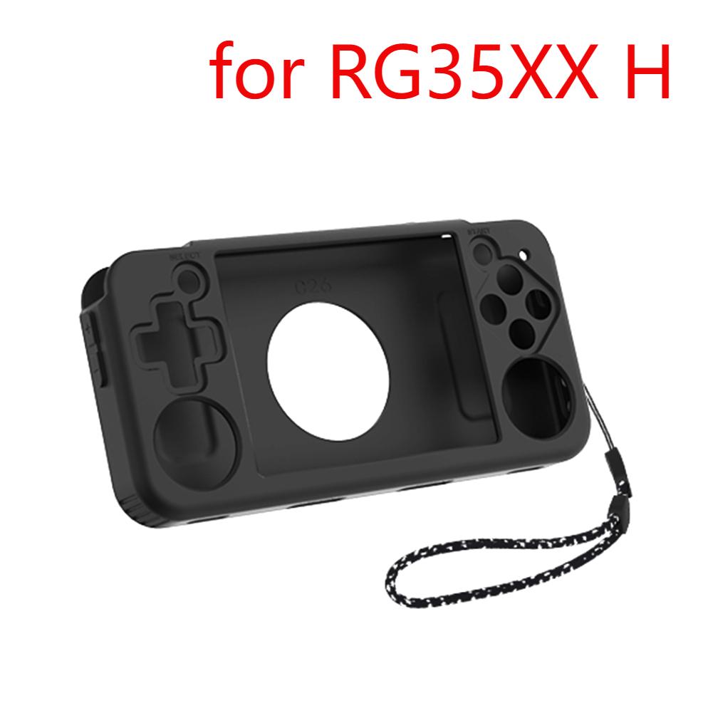 Мягкий силиконовый чехол для игровой консоли ANBERNIC RG35XX H, противоударная защитная крышка для аксессуаров RG35XX