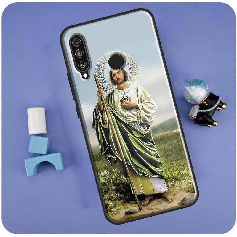 San Judas Tadeo For Huawei Nova Y70 Y60 Y90 Y61 Y91 Nova 9 10 SE 11 Pro 5T 11i 8i 3i P20 P30 P40 Lite Case