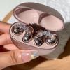 1 пара украшений-бабочек для наушников с клипсой, аксессуары для открытых ушей, съемное DIY украшение для наушников