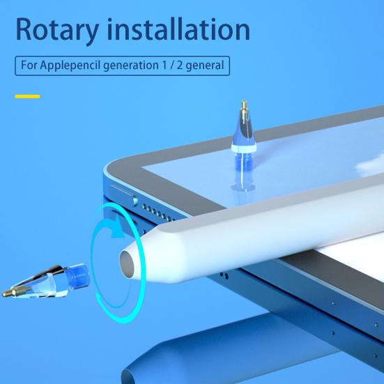 Pencil Tip Transparent Anti-slip High Sensitivity Silent Wear-resistant Replacement Thin Clear Stylus Pen