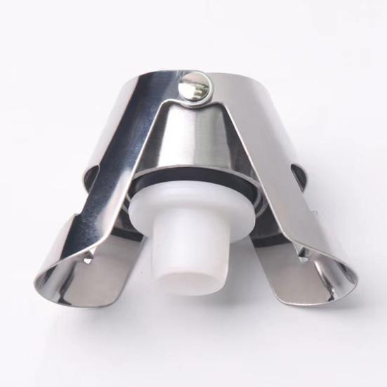 Stainless Steel Champagne Bottle Stopper Leak-proof Lock German Design Freshness-preserving Bottle Cap