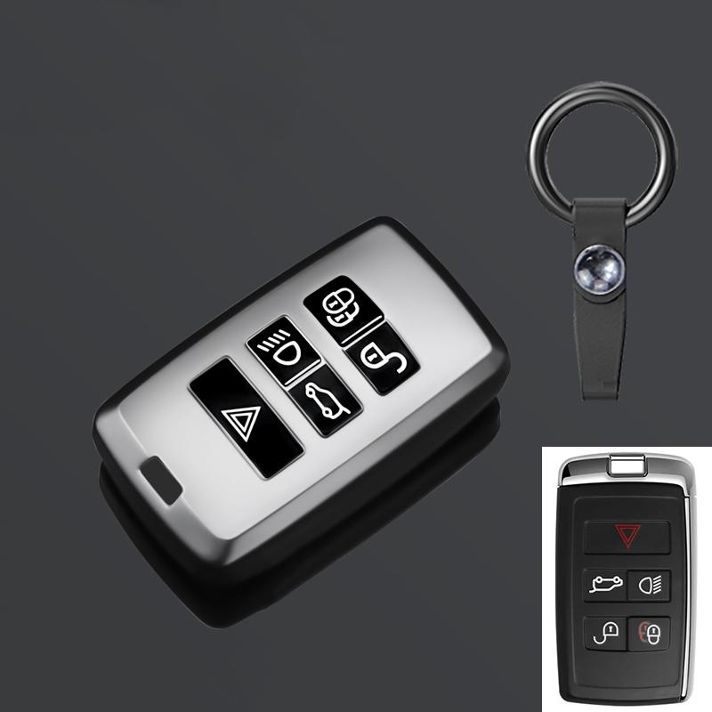 TPU Car Remote Key Case Cover for Land Rover Range Rover Sport Velar Evoque Freelander Discovery Jaguar XF XJ XJL XE