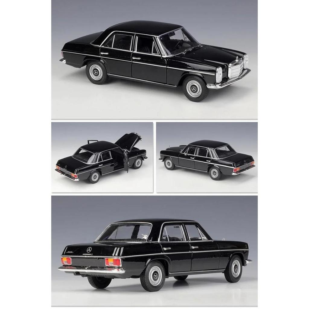 Welly 1/24 Модель автомобиля из сплава Mercedes-Benz 220 Литые металлические Классический Ретро Модель старого автомобиля Симуляция Коллекция Детская игрушка Подарок