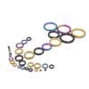 Fishing Rod Ring Black Yellow Fishing Magnetic Ring