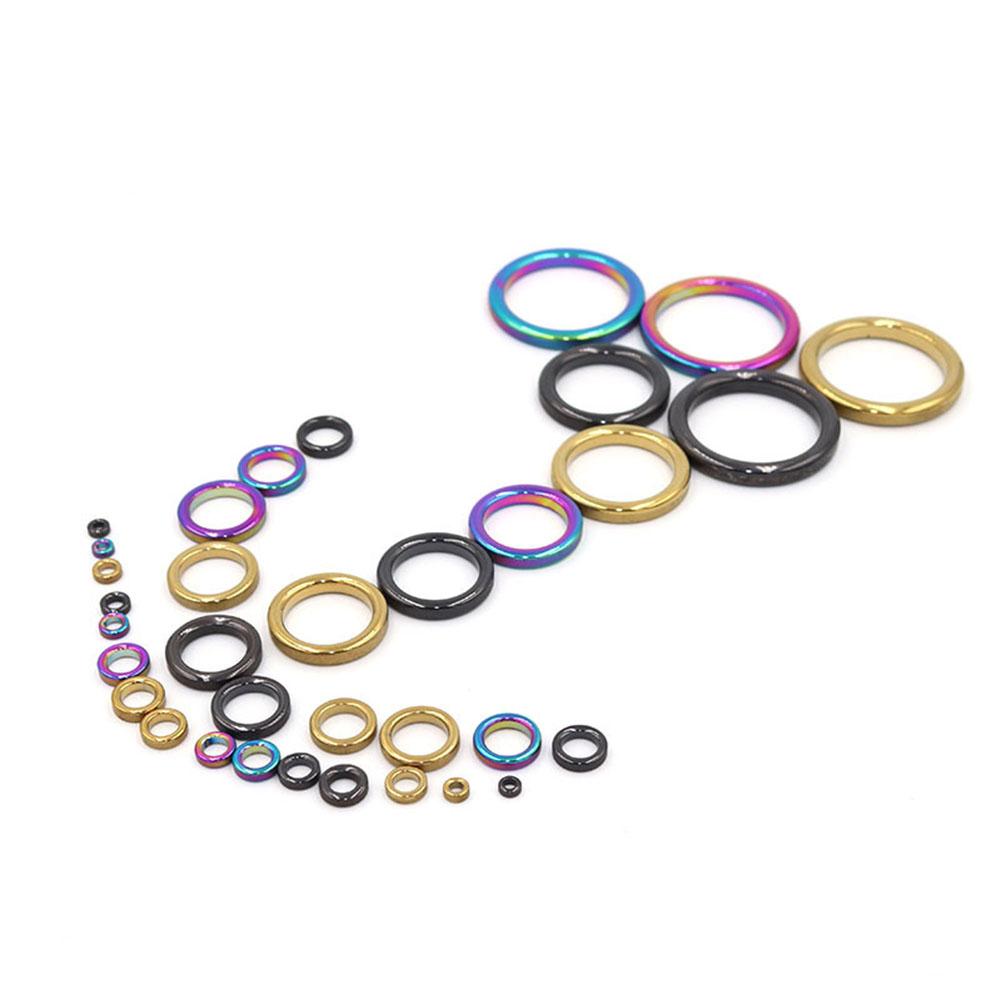 Fishing Rod Ring Black Yellow Fishing Magnetic Ring