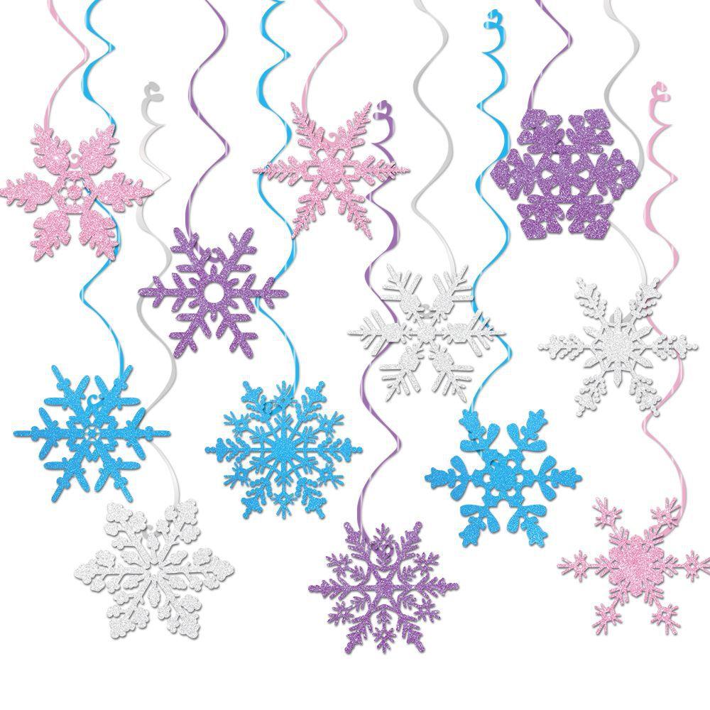 Новый стиль, Рождество, Цветная гофрированная бумага, Подвеска-спираль со снежинками, Украшение для вечеринки, Рождественское украшение, Подвесные материалы