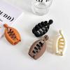 Vertical Clip Solid Color Wome Hair Claw Korean Style Hair Clip Headwear Banana Clip Girls Hairpin