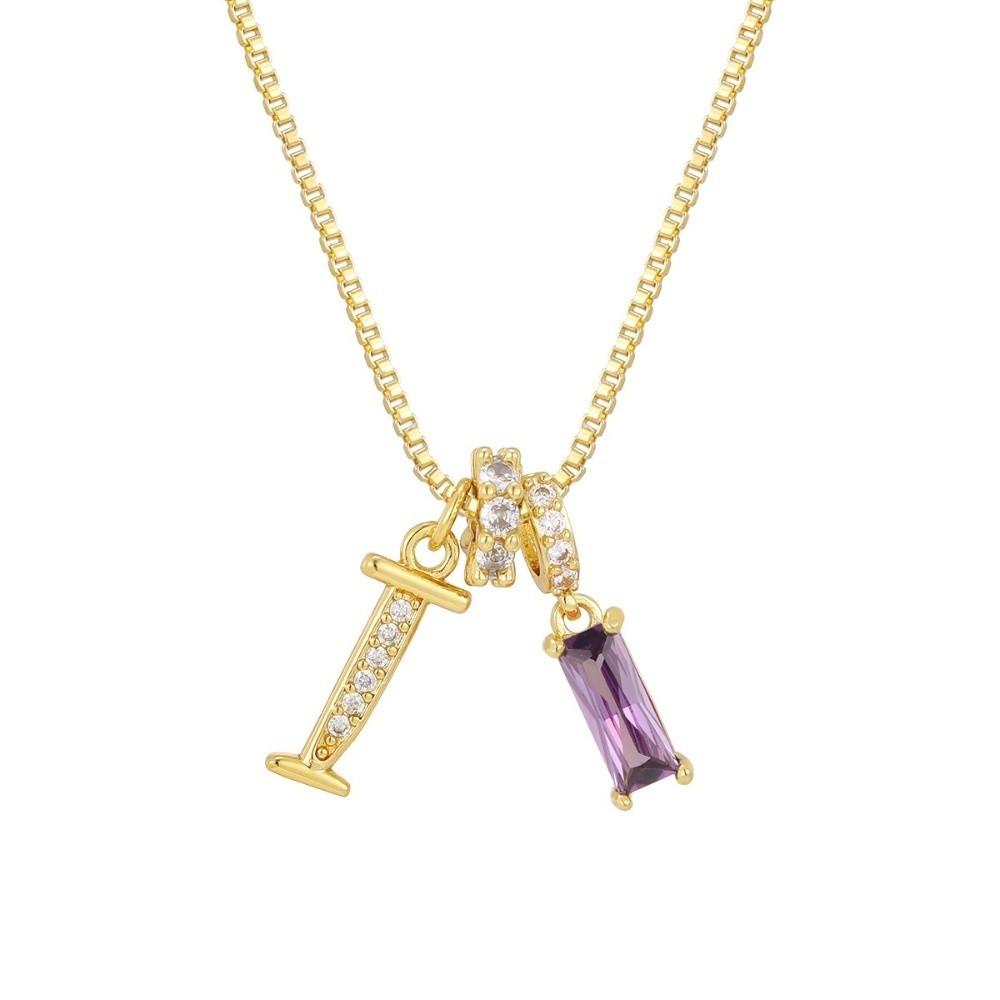 Hypoallergenic Letter Jewelry Adjustable Fashion Pendants Necklace Pendant for Women Jewelry