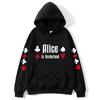 Anime Alice In Borderland Hoodie Cartoon Couple Sweatshirt Sudaderas Fashion Tops Aesthetic Manga Winter Clothes