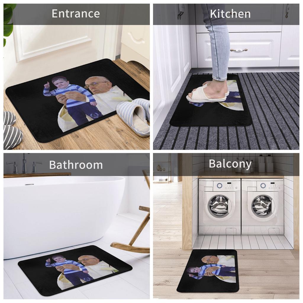King Hasbulla Doormat Mat Anti-Slip Kitchen Bathroom Bedroom Rug Carpet 40*60cm