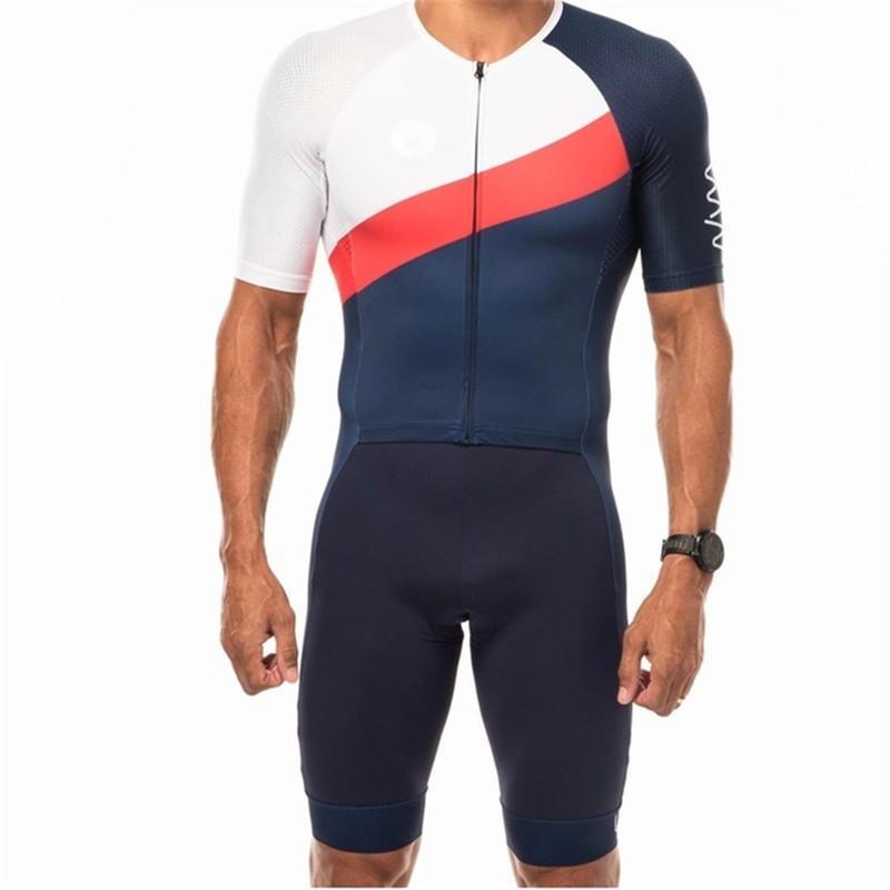 Mens Triathlon Suit Cycling Running Swimming One-Piece Performance Gear With Moisture-Wicking Fabric Safety Design