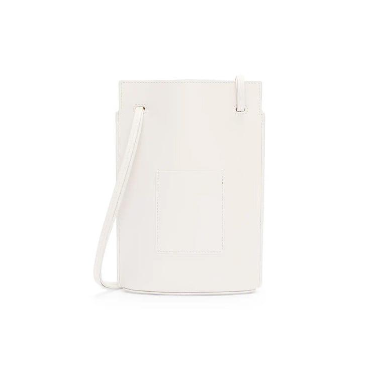 Loewe Классическая женская сумка из коровьей кожи, сумка на плечо, сумка через плечо, мягкая белая C630R12X01-1950