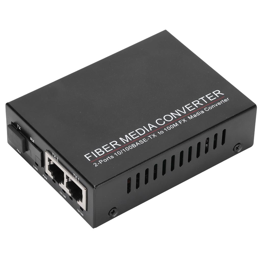 2-портовый Ethernet-оптоволоконный коммутатор TBCMC3412ES20A Plug Play Стабильные прочные коммутаторы для компьютерных сетей