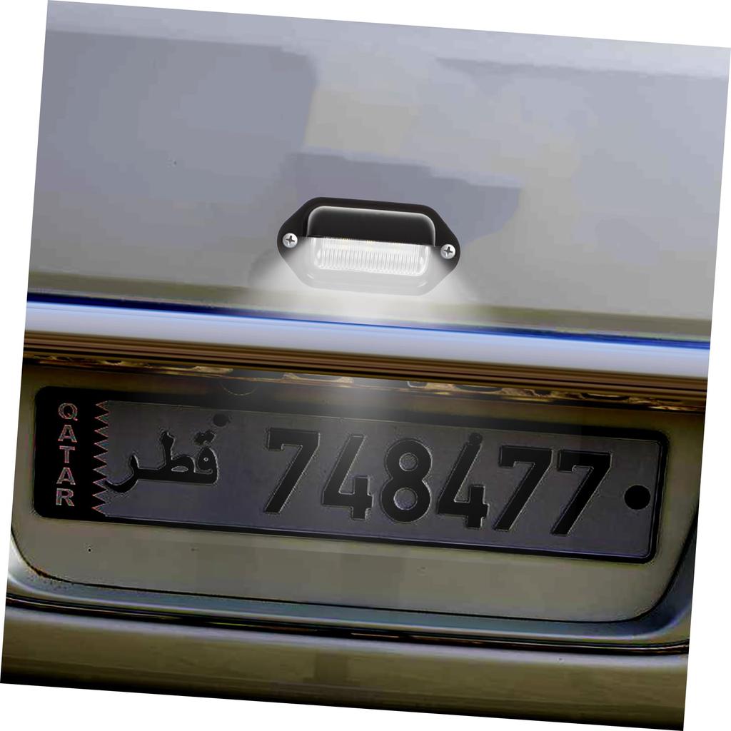 DRESSOOS 12-24v License Plate Light for Truck Trailer Led Tag Lamp Assembly Material Multifunction Tail