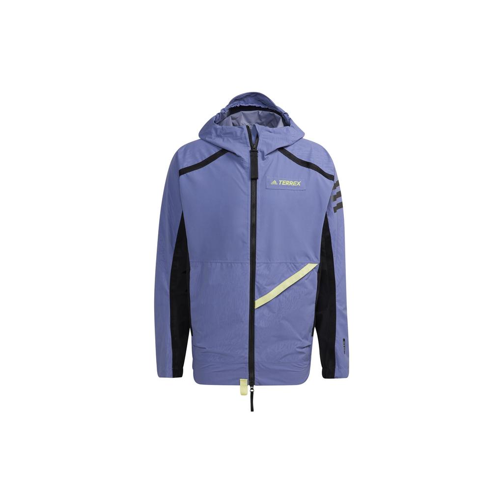 adidas Куртки Мужские Синие С Капюшоном Умеренные Другие GQ3705