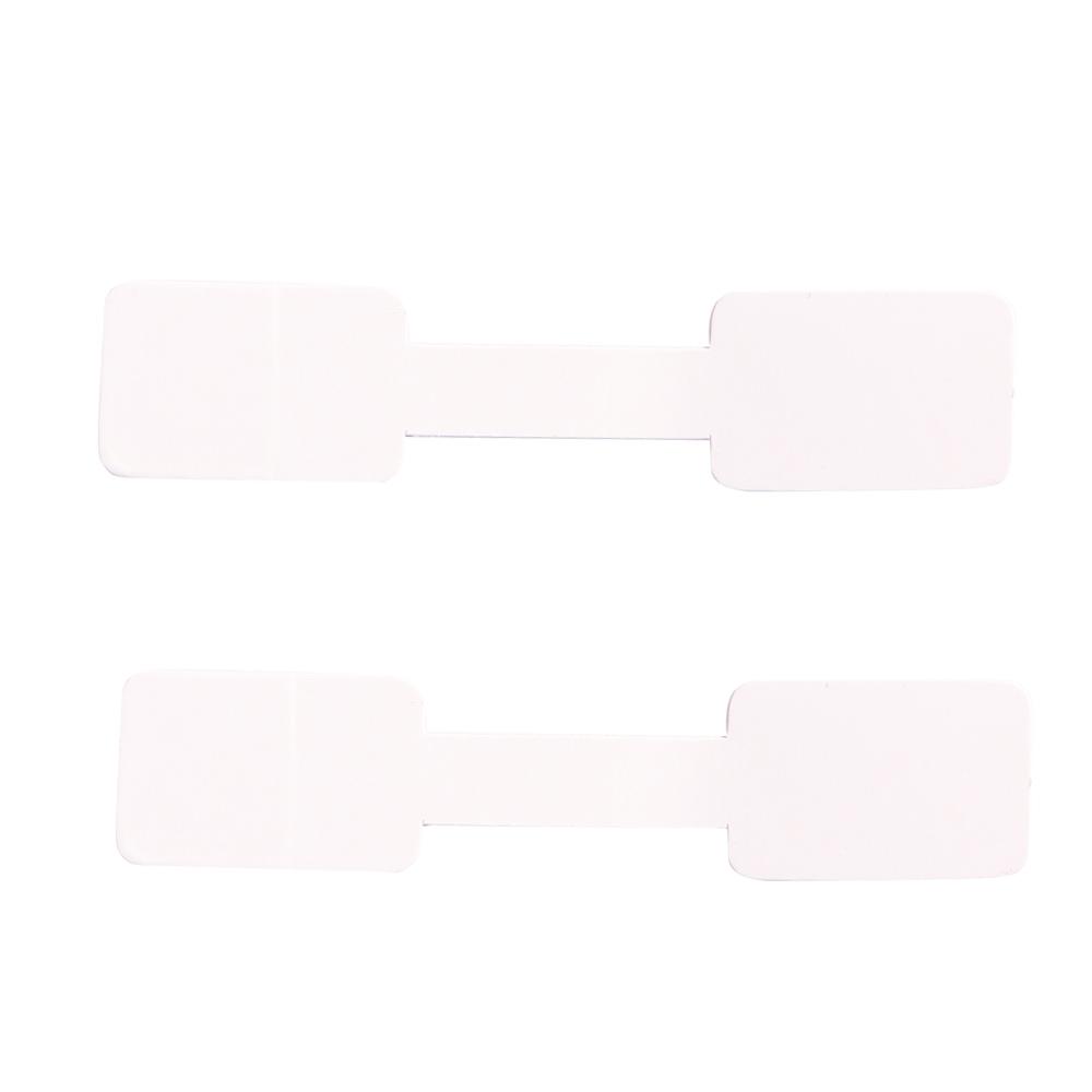 100Pcs Bracelet Jewelry Sticky Necklace Hang Size Ring Sticker Paper Price Labels Display Tags