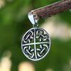 Новый винтажный кулон викингов с кельтским узлом, ожерелье, мужская цепочка, скандинавский амулет Одина, ювелирные изделия, подарок для пары