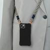 Crossbody Necklace Cord Lanyard Phone Case For iPhone 15 14 13 12 11 Pro Max 15 Plus XR X XS Soft Cover