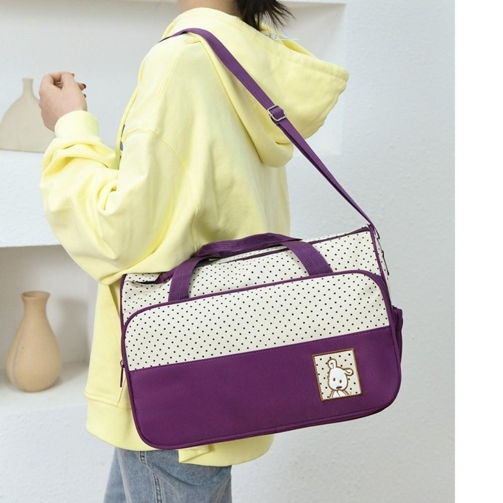 5Pcs/Set Changing Pad Baby Bag for Mom Multifunctional Newborn Accessories Bag  for Mummy Maternity