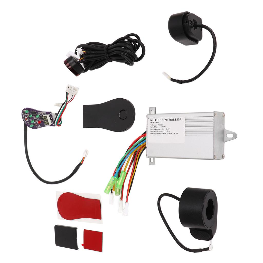 36V 350W Controller Kit with Dashboard Thumb Throttle Electric Scooter Assembly Accessories Set