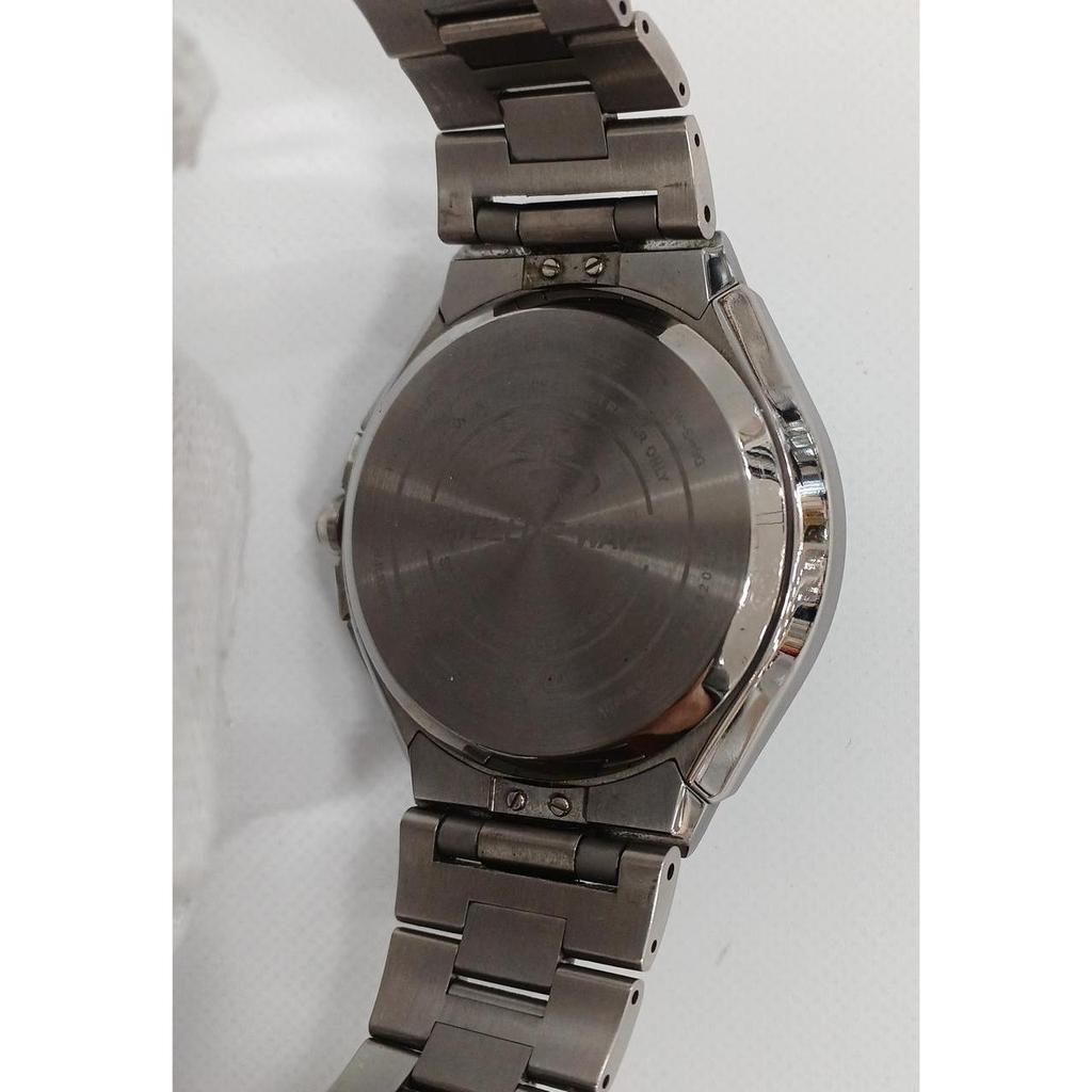Б/у CITIZEN C1080-56E H950-S094721 Серебристые Соларные Радиочасы Eco Drive