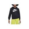 Nike Sportswear Club Fleece Logo Print Hoodie Kids Hoodies Black FD2990-010