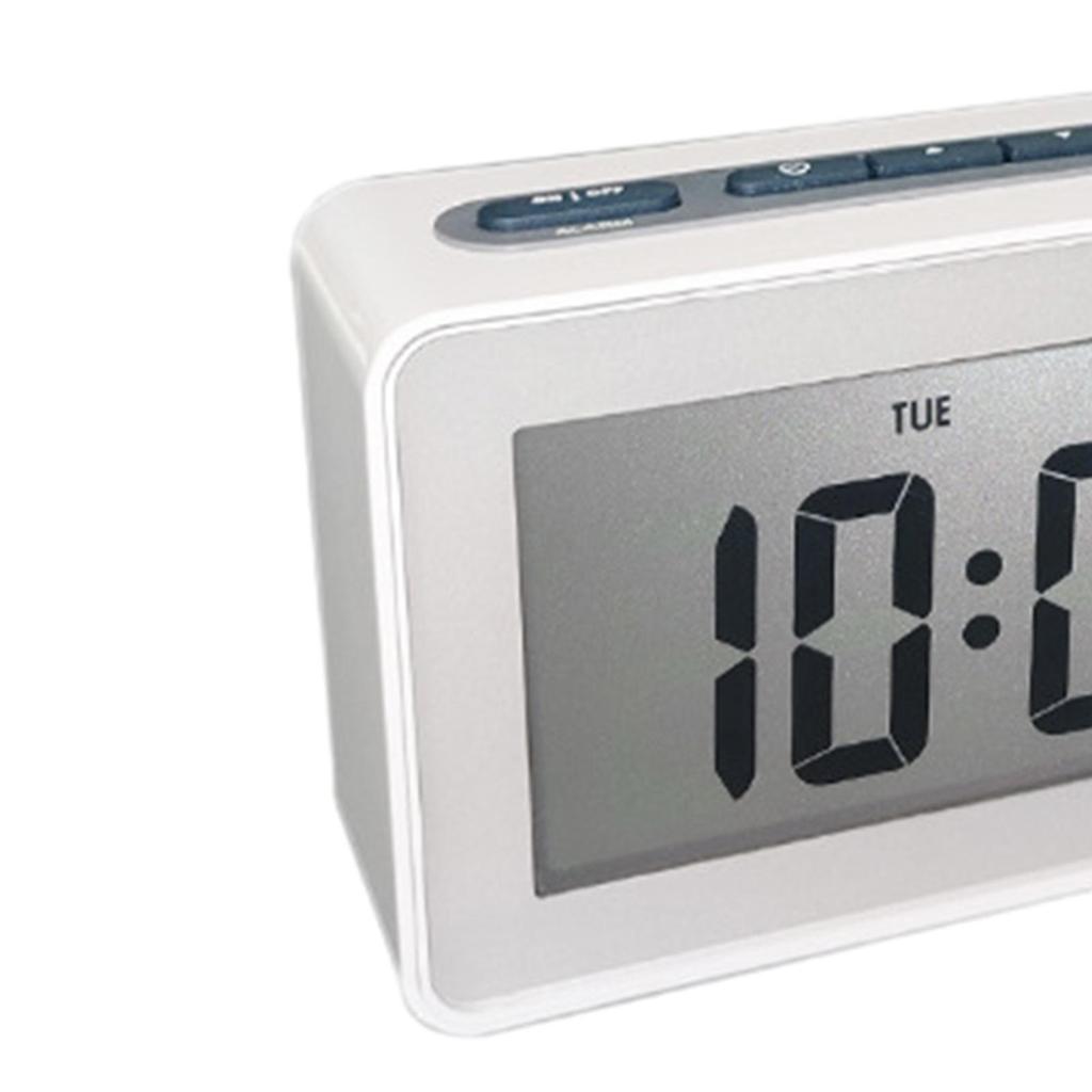 Цифровые часы Прикроватные часы Функция повтора Настольное украшение Легкий Стол 12/24Ч
