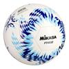 MIKASA ALMUNDO Size 4 Hand-Stitched Soccer Ball Blue/Light Blue Certified by Japan Football Association