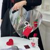 Gift Box Packing Material Heart-shaped Bouquet Handheld Flower Box New Flower Wrapping