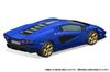 Aoshima Bunka Kyozai The Snap Kit Series Lamborghini Countach LPI Metallic Blue Пластиковая модель 1/32 800-4 Pre-Colored 19-F