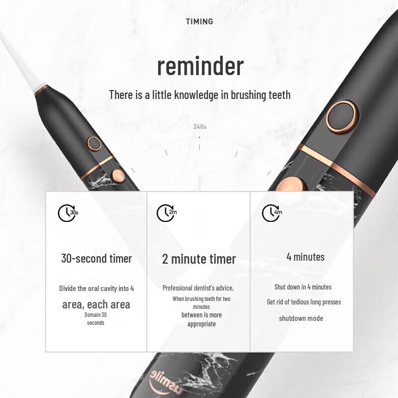 usmile U2S Adult Sonic Electric Toothbrush