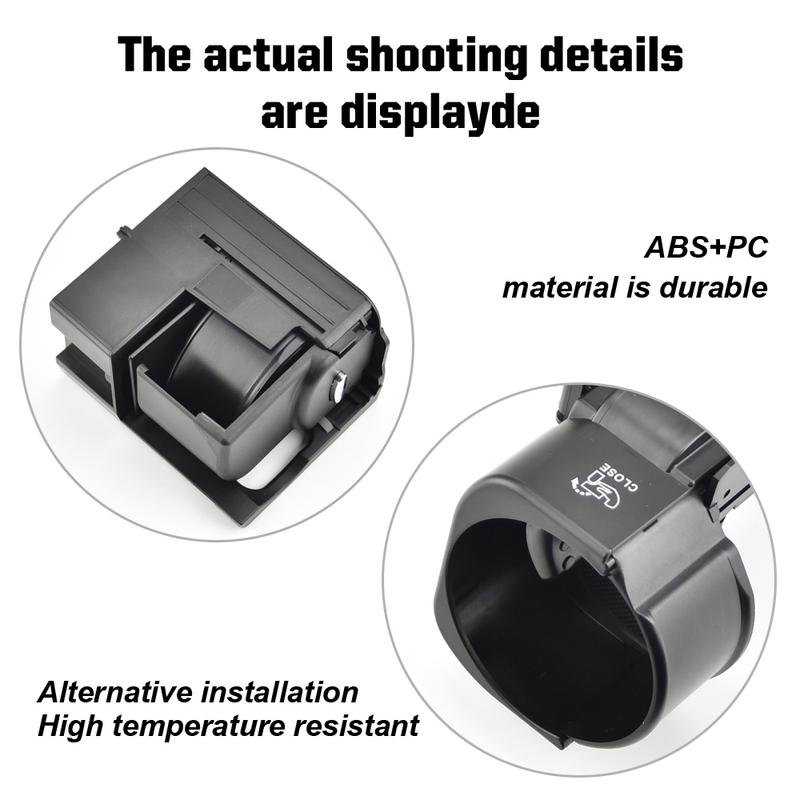 Car Black Centre Console Cup Holder For Mercedes Benz E Class W211 2003-2008 CLS W219 2003-2010 A2116800014 B66920118