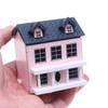 Мини-вилла Миниатюрная модель для строительства своими руками Миниатюрный кукольный домик Модель Детские игрушки
