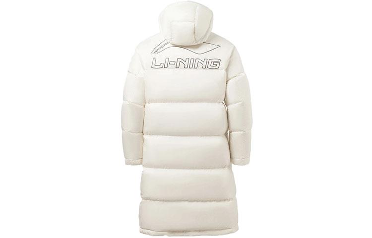 Li Ning Спортивная Коллекция Баскетбола Пуховик Зимний Мужской Белый AYMR051-2