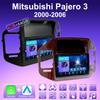 2 DIN Android Carplay автомобильное радио для Mitsubishi Pajero 3 2000-2006 мультимедийный проигрыватель головное устройство стерео GPS навигация BT WIFI 4+64 ГБ