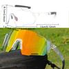 Adaptive Lens Sports Glasses UV400 Bike Eyewear Windproof Photochromic Cycling Sunglasses Road Trail Dual Mode MTB Road Bicycle
